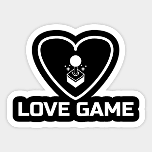 Love Game Sticker